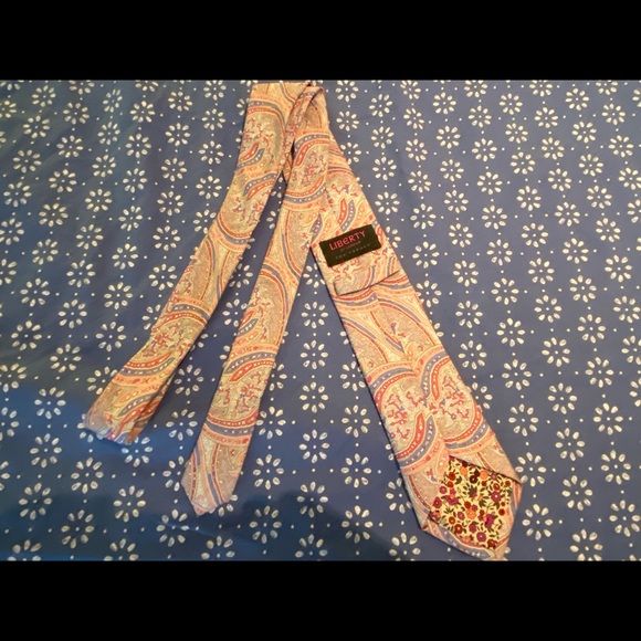 Liberty of London for Target Paisley Men's Silk Tie - Picture 1 of 2